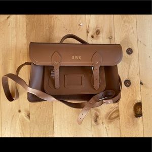 Cambridge Satchel Company - Brown Leather Bag 15”
